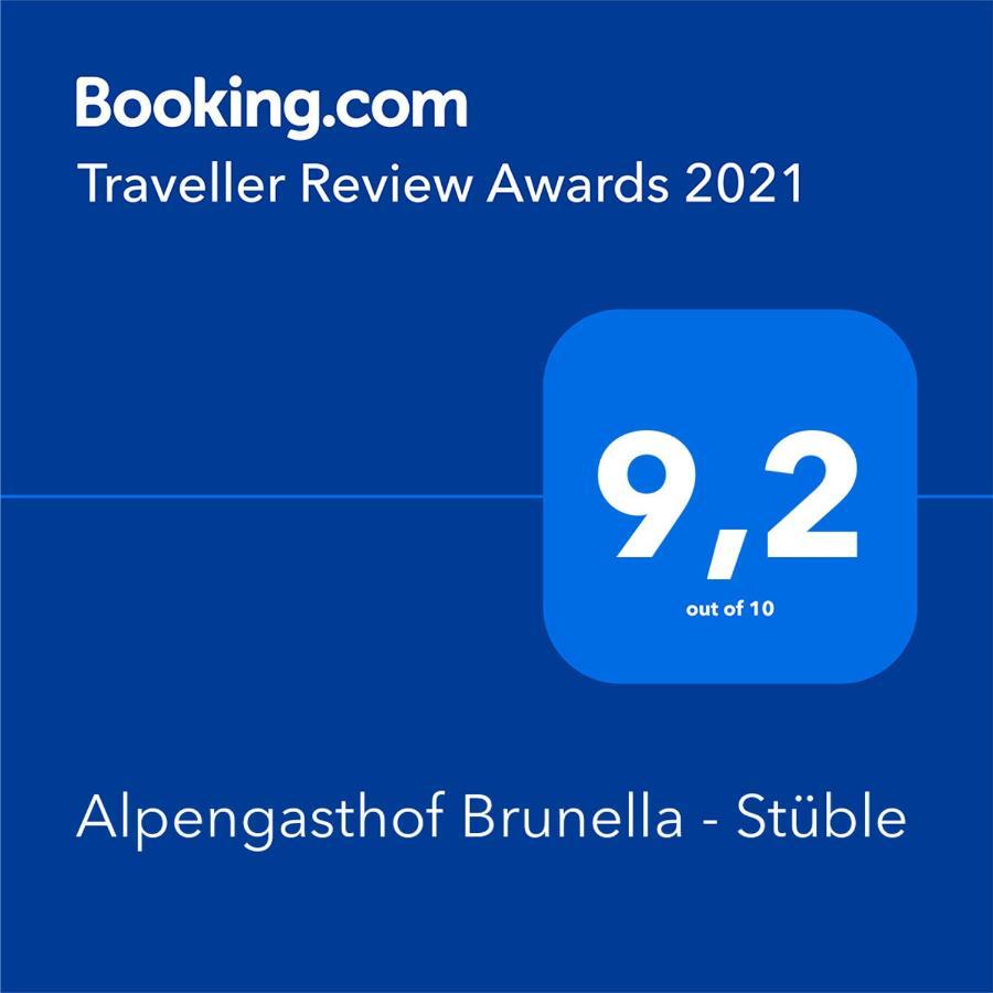 ננצינג Alpengasthof Brunella - Stueble מראה חיצוני תמונה